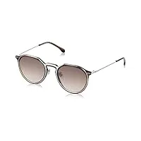 lozza sl4258n sunglasses, top marrone+cristallo, 50 unisex