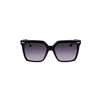 calvin klein ck22534s sunglasses, 001 black, taille unique unisex