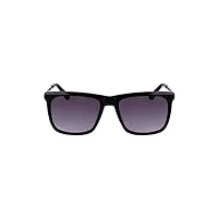 calvin klein ck22536s sunglasses, 001 black, taille unique unisex