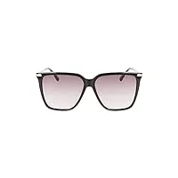 calvin klein ck22531s sunglasses, 001 black, taille unique unisex
