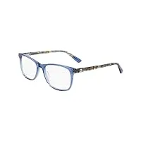 anne klein lunettes de vue ak 5096 400 bleu crystal, bleu crystal, 53/17/140, cristal bleu., 53/17/140