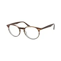 barton perreira lunettes de vue bp5043 norton striped brown grey 48/0/0 unisexe