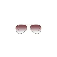 ray-ban 0rj9506s sunglasses, or rose/violet ombré, 52 mixte enfant