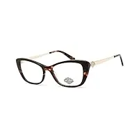 harley-davidson lunettes de vue hd 0557 050 dark brown/autres, brun foncé/autre, 51/16/140
