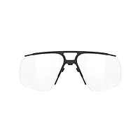 rudy project spinshield air asian fit lunettes de soleil, white matte, 147 unisexe adultes, blanc mat