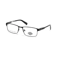 harley-davidson hd 0146 t 002 lunettes de vue noir mat, noir mat, 49/15/130