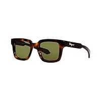 salvatore ferragamo sf1060s lunettes de soleil, tortue (240), 48 mixte