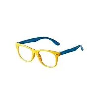 hches monture de lunettes pour enfants lunettes de vue carrées transparentes pour garçon et fille, 5, taille unique