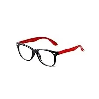 hches monture de lunettes pour enfants lunettes de vue carrées transparentes pour garçon et fille, 4, taille unique