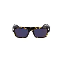 calvin klein ck23504s sunglasses, 422 havana blue, 55 unisex