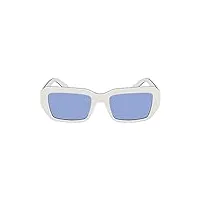 calvin klein jeans ckj23602s sunglasses, 100 white, taille unique unisex