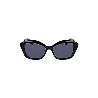 karl lagerfeld kl6102s sunglasses, 001 black, taille unique unisex