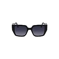karl lagerfeld kl6098s sunglasses, 001 black, taille unique unisex