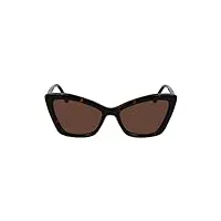 karl lagerfeld kl6105s sunglasses, 242 dark tortoise, taille unique unisex