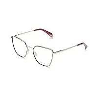 police vpll30e lunettes de soleil, shiny rose gold with red parts, 54 femme