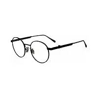 philipp plein vpp061v lunettes de soleil, semi matt black w/shiny palladium parts, 50 homme