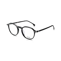 lozza vl4324 lunettes de soleil, shiny black, 48 unisexe adultes