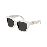 lunettes de soleil david bb0237sa white/grey 55/18/145 femme