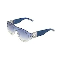 hugo boss hg 1254/s sunglasses, pjp/08 blue, 57 unisex