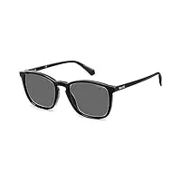 polaroid pld 4139/s sunglasses, 807/m9 black, 54 unisex