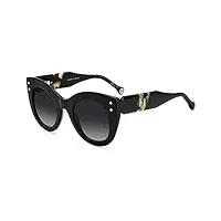 carolina herrera her 0127/s sunglasses, wr7/9o black havana, 50 unisex