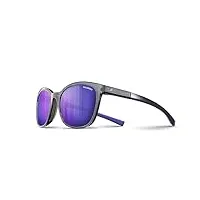 julbo spark lunettes de soleil, gris foncé/violet, taille unique femme