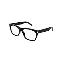 saint laurent lunettes de vue sl 598 opt black 56/18/145 homme