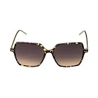 lunettes de soleil boss boss 1524/s havana yellow/brown shaded 57/17/140 femme