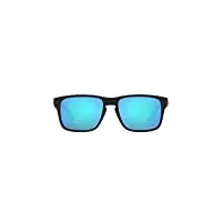 oakley oj9007 holbrook xs square lunettes de soleil, d lav transparent mat / prizm sapphire polaris