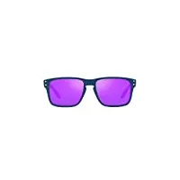 oakley holbrook xs junior oj 9007 bleu/prizm violet 53/16/128 junior lunettes de soleil, bleu/violet prizm, 53/16/128