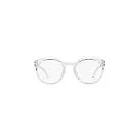 oakley lunettes de vue hstn rx ox 8139 shiny transparent 50/21/140 homme