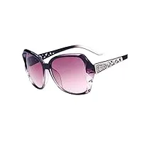 lunettes de soleil pour femme - tendance - marque de luxe - grande marque - violet - gastas miron mirror sames - pour femme, a, zinc