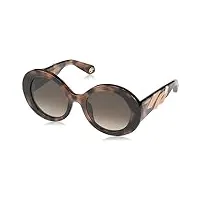 just cavalli gafas de sol roberto cavalli lunettes de soleil, havane vintage brillante, 52/21/140 mixte