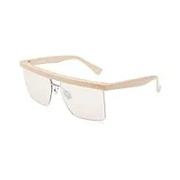 maxmara flat1 lunettes de soleil, ivoire (ral 1013), 60/14/140 femme