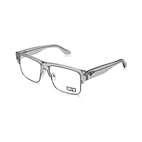 spy cyrus 5050 optical 60 lunettes de soleil, crystal smoke matte dark gunmetal, mixte