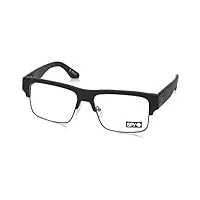spy cyrus 5050 optical 58 lunettes de soleil, matte black matte dark gunmetal, mixte