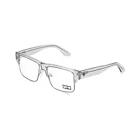 spy cyrus 5050 optical 58 lunettes de soleil, crystal smoke matte dark gunmetal, mixte