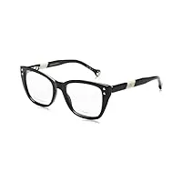 carolina herrera women's eyewear her 0191 80s 52/18/145 sunglasses, 80s/18 black white, 52 unisex