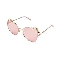 carolina herrera lunettes de soleil her 0145/s 59/20/140 femme sunglasses, 35j/u1 pink, 59 unisex