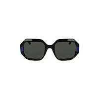 karl lagerfeld kl6124s sunglasses, 001 black, taille unique unisex