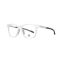adidas sp5012 024 55 lunettes de vue pour homme, blanc, 55