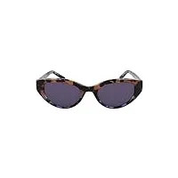 dkny dk548s sunglasses, 248 mocha/blue tort gradient, taille unique unisex