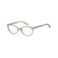 tommy hilfiger th 1554 8kj 54 lunettes de vue pour femme, marron mat, 54