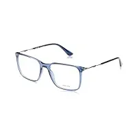 police eyeglass frame vk133 shiny transp.blue 51/17/135 unisexe lunettes de soleil, bleu brillant, mixte enfant