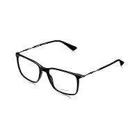 police eyeglass frame vk133 total shiny black 51/17/135 unisexe lunettes de soleil, mixte enfant