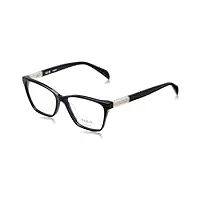 tous eyeglass frame vtob68l shiny black 52/15/135 unisexe adulte lunettes de soleil, noir brillant, mixte