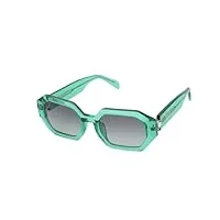tous sunglasses stob83s shiny transp.green 53/21/135 femme lunettes de soleil, vert brillant