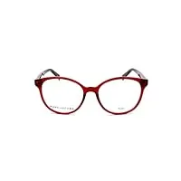 marc jacobs marc 381 09q 51 lunettes de vue pour femme, rouge cerise transparent, 51