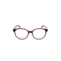 marc jacobs marc 381 8cq 51 lunettes de vue pour femme, rouge cerise transparent, 51