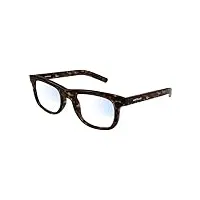 montblanc mb0260s-005 53 sunglass man recycled ace lunettes de soleil sport, multicolore, taille unique